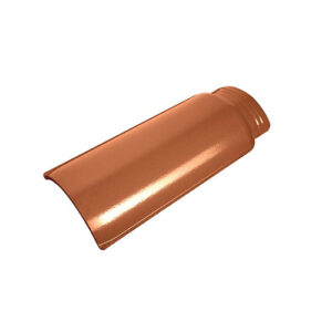 Wave Roof Tile - Ridge Caramelo